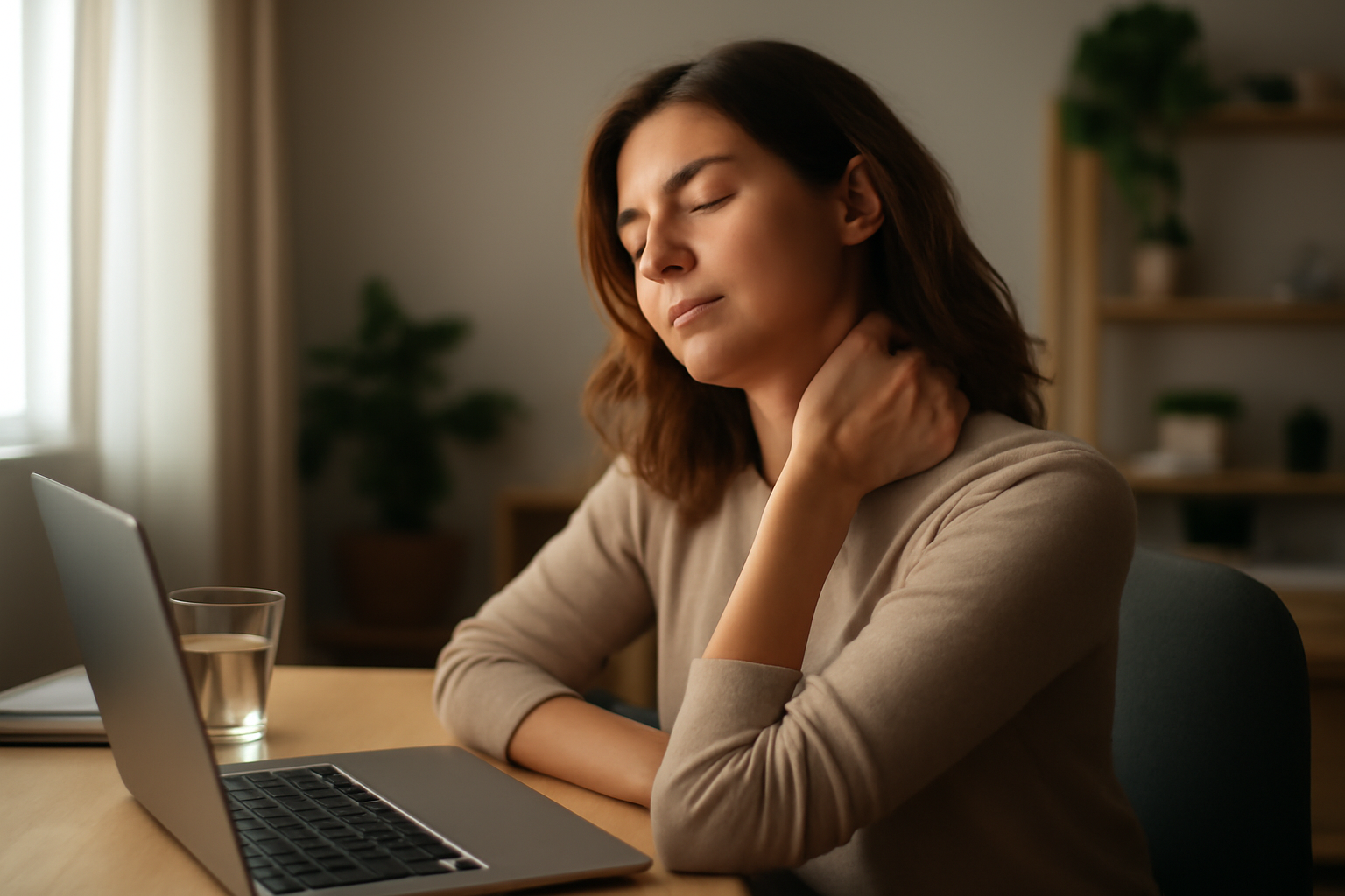How Stress Triggers Neck Pain and What You Can Do