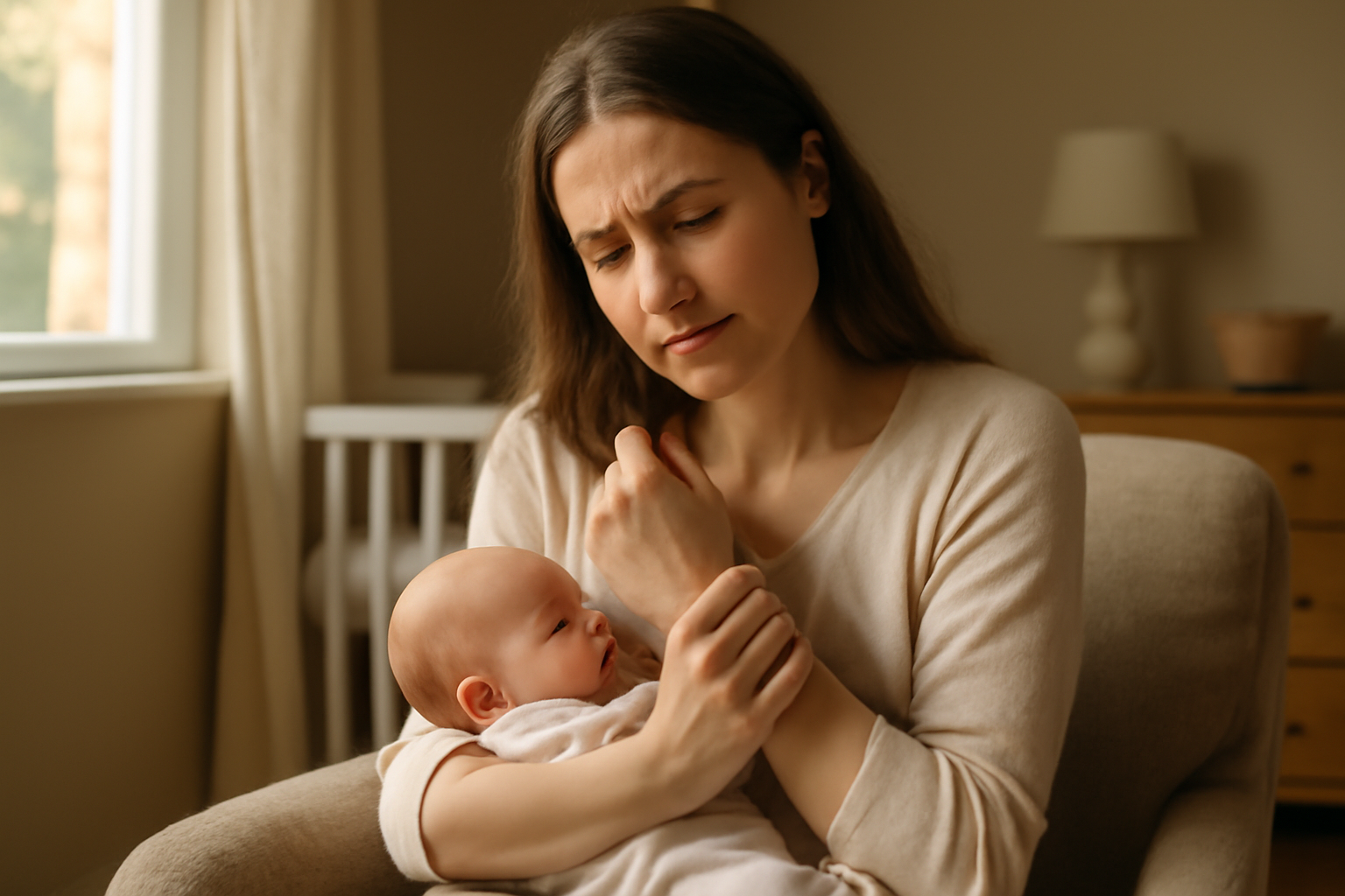 Tenosynovitis in New Moms: Relief for Aching Wrists