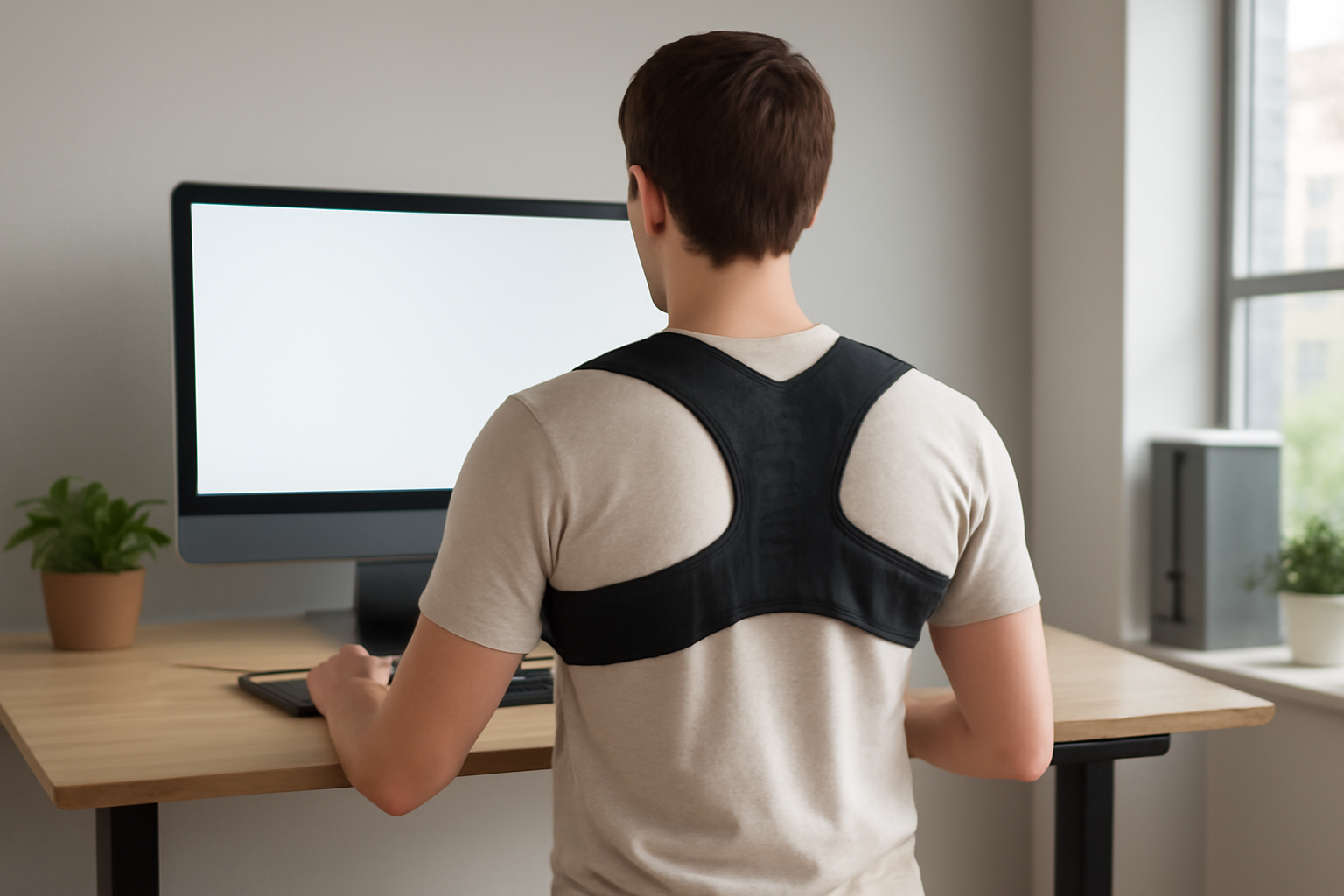 I Tested a Figure-8 Clavicle Brace for My Rounded Shoulders