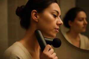 I Tested a Percussion Massager on Neck Trigger Points for 30 Days