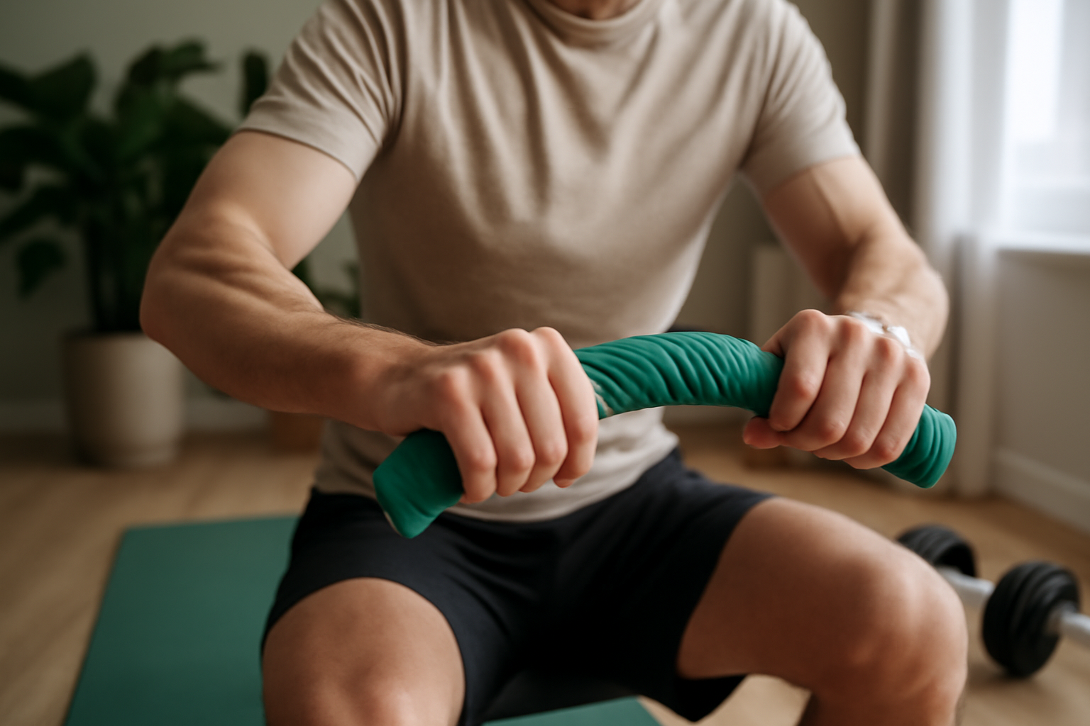 I Tested the TheraBand FlexBar for Tennis Elbow Rehab