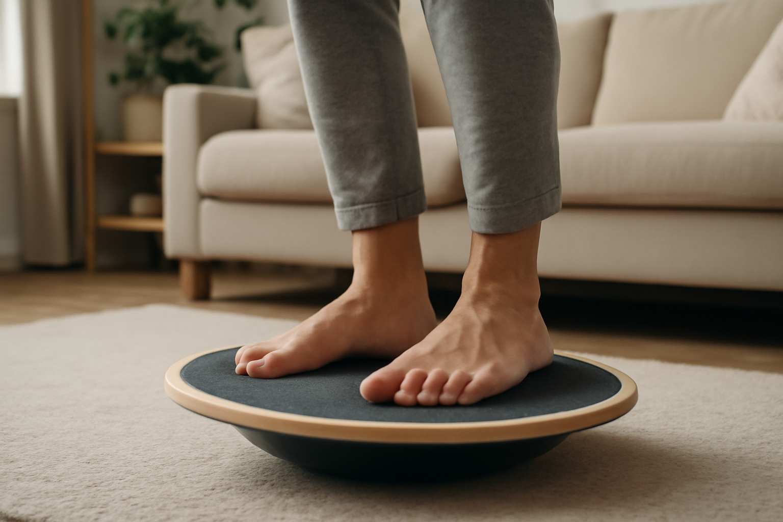 I Tried a Balance Board for Ankle Stability After My Sprain