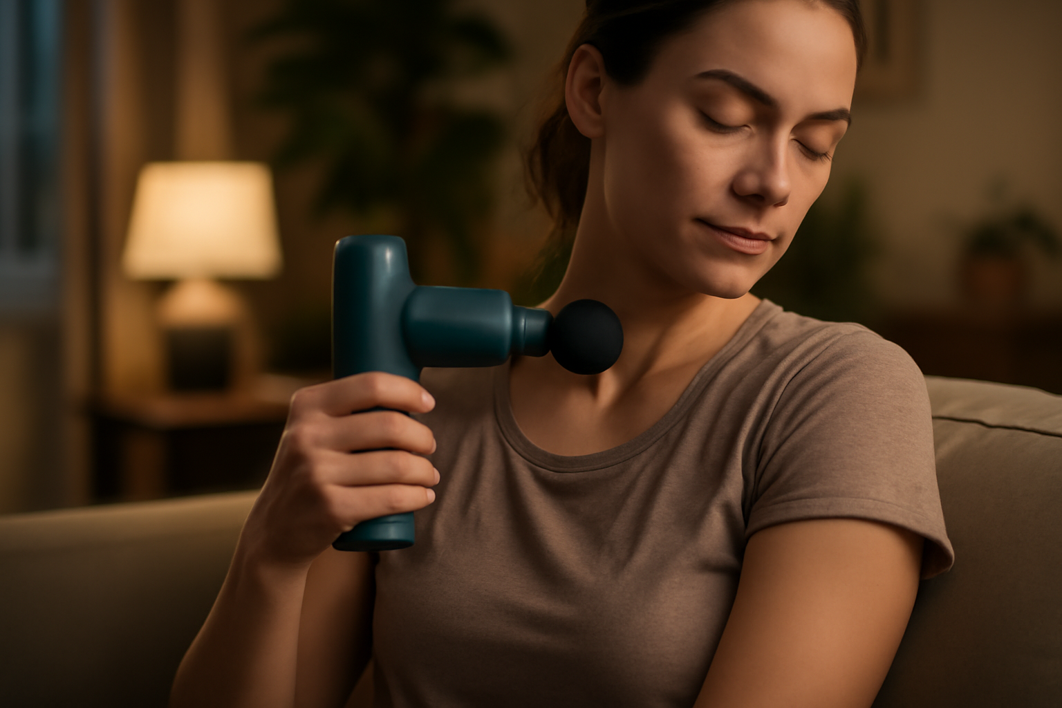 I Tried the Theragun Mini on My Stiff Shoulder Joints Every Evening