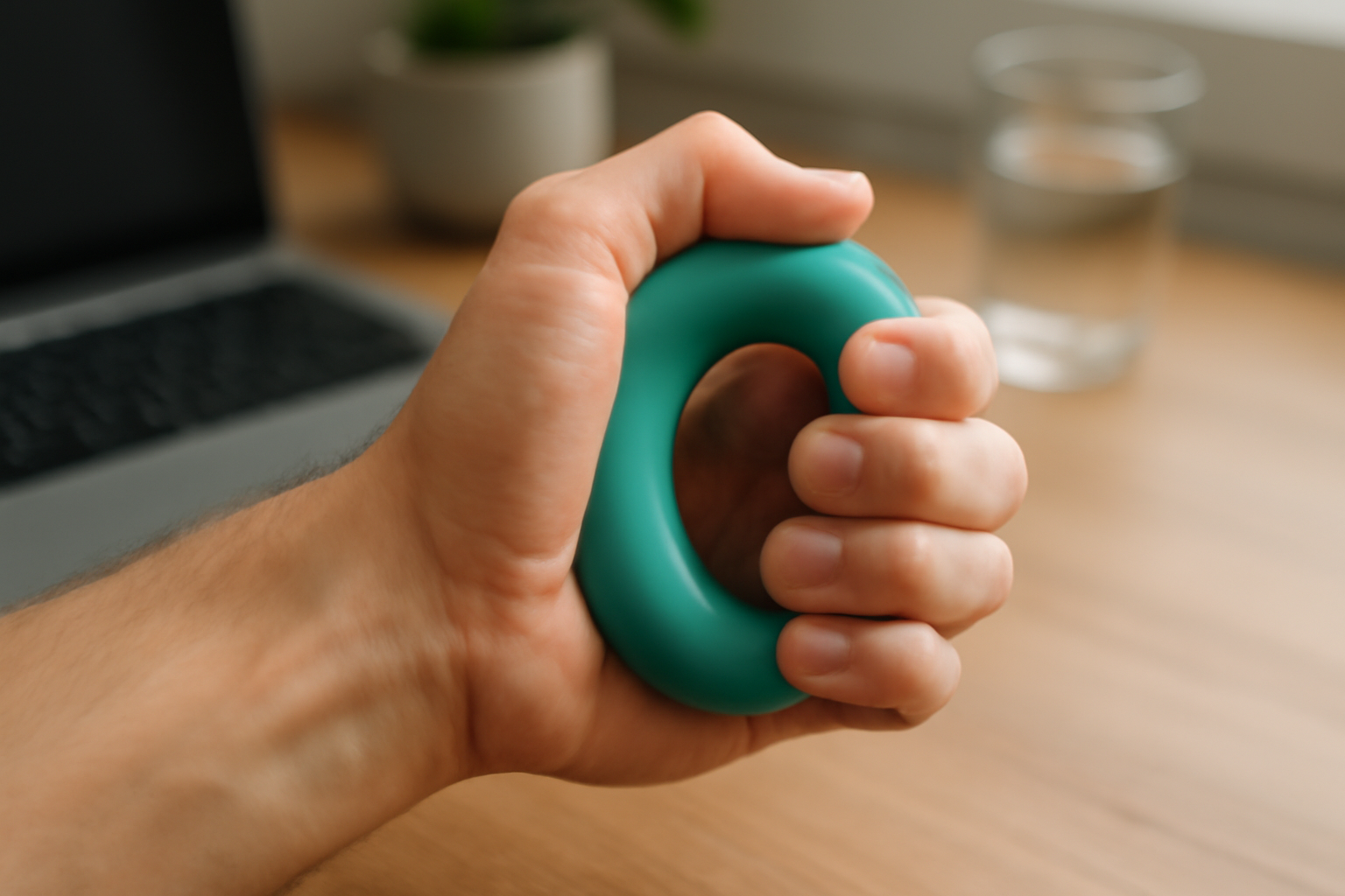 I Used a Finger Strengthener Grip Ring for Hand Arthritis Rehab