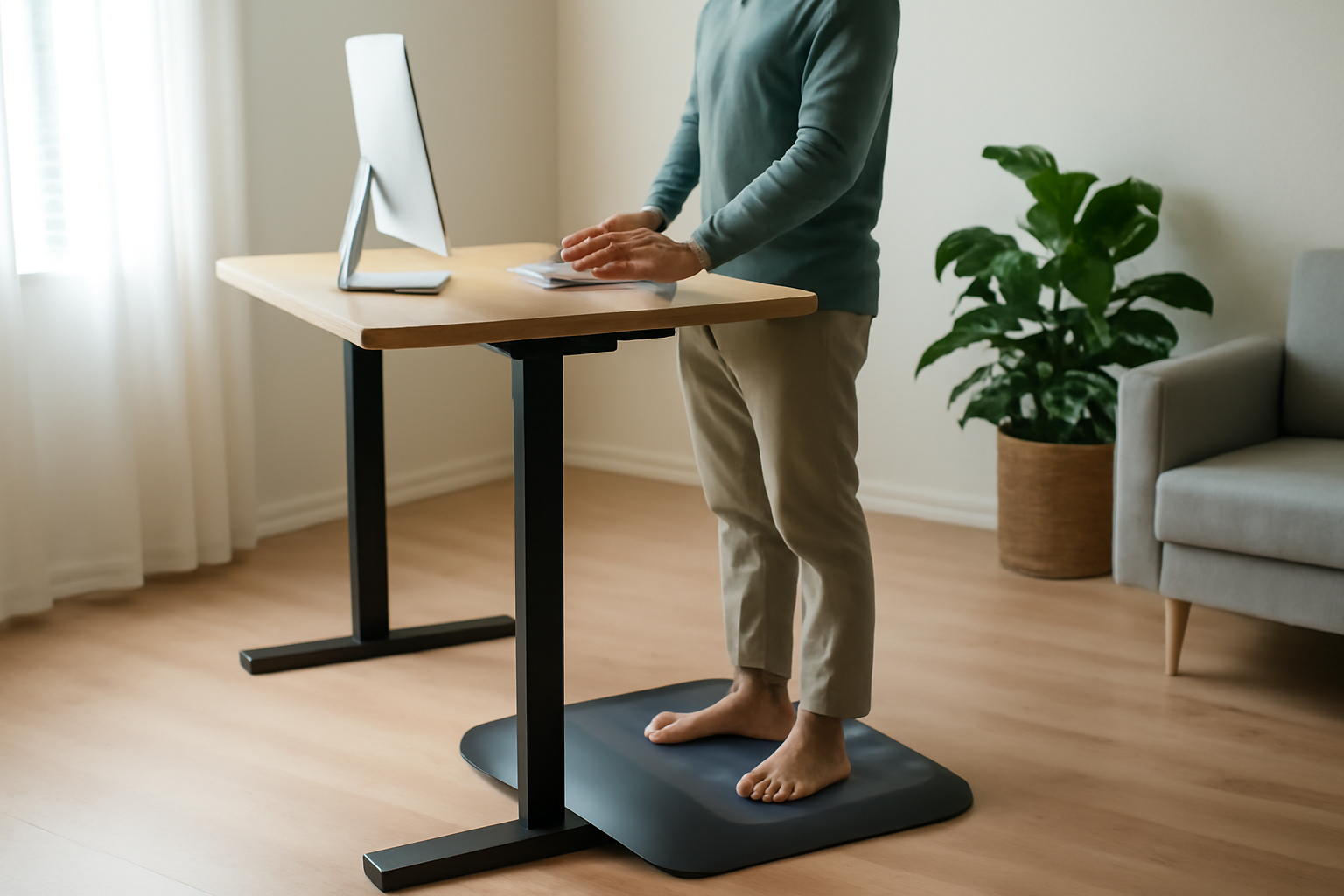 I Stood on a Topo Comfort Mat at My Desk for 6 Months: My Knees and Hips Thank Me