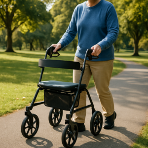 I Used a Rollator Walker for My Arthritic Knees on Daily Walks — Here Is What Changed