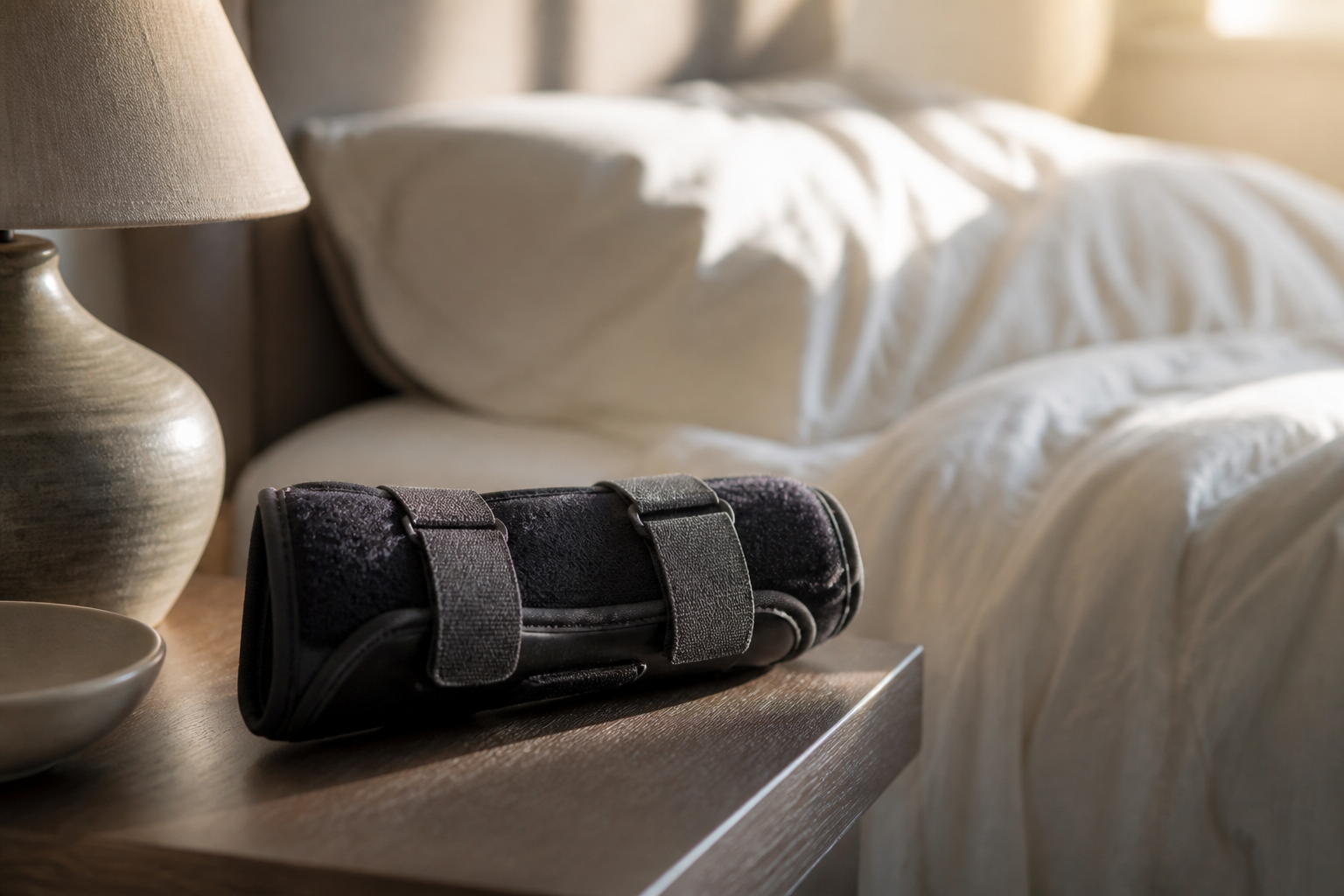 Sleep With a Wrist Splint On or Off After a Sprain?